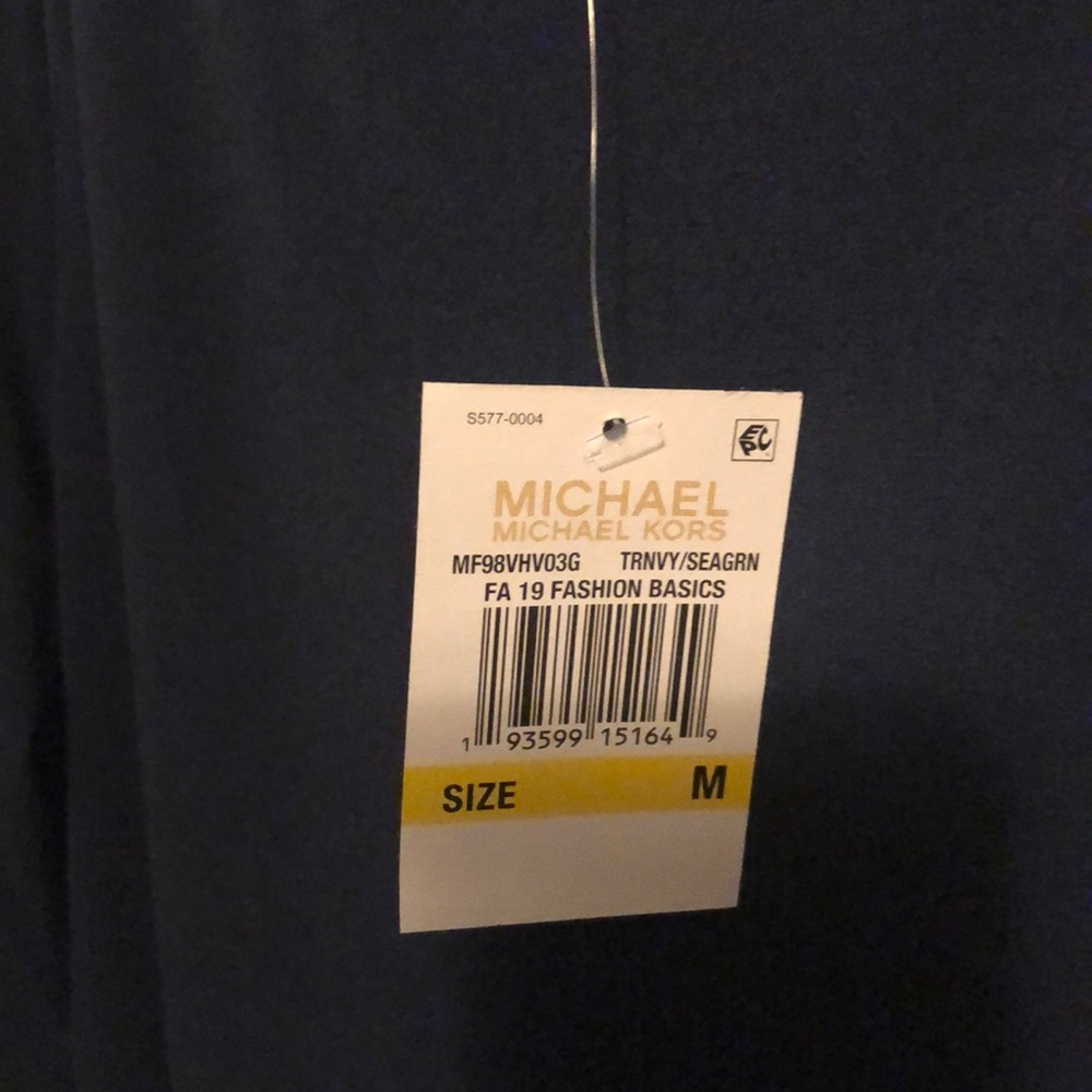 Micheal Kors Classic Navy Blue Dress. - Picture 4 of 5